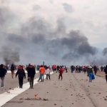 Más de 2 mil manifestantes se toman Aeropuerto de Perú en contra del Gobierno de Boluarte Más de 2 mil manifestantes se toman Aeropuerto de Perú en contra del Gobierno de Boluarte