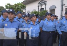 Fuerzas policiales garantizan Navidad segura en Rivas y Bluefields Foto: Plan de seguridad en Navidad en Rivas y Bluefields / TN8