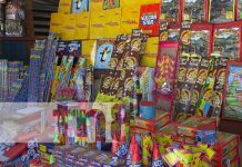 Buenas ventas de pólvora para este fin de año en León Comerciantes con excelentes ventas de pólvora en León
