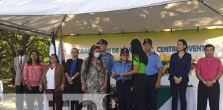 Foto: Formación en el centro juvenil de la policía en Nicaragua / TN8