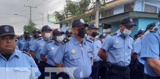 Foto: Plan Navidad Segura con la policía en Masaya y Carazo / TN8