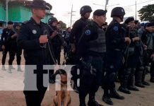 Gritería segura con operativos de la Policía Nacional en Rivas Gritería segura con operativos de la Policía Nacional en Rivas