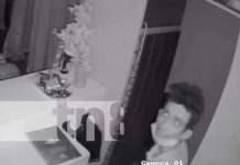 ¡Nivel hombre araña! Apareció del techo y robó una tienda en Masaya (VIDEO) Foto: Cámara registra cuando se meten a robar en una tienda de Masaya / TN8