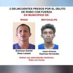 Foto: Detención de delincuentes gracias a la Policía Nacional / TN8