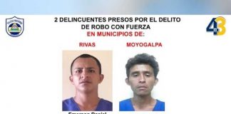 Foto: Detención de delincuentes gracias a la Policía Nacional / TN8