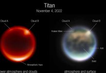 ¡Asombroso! Logran detectar nubes en Titan, la mayor luna de Saturno Descubren nubes en Titan, la mayor luna de Saturno