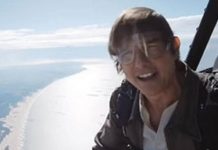 Foto: Tom Cruise desde un avión / Cortesía