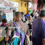 Pobladores con mucha alegría se enrumban a disfrutar la Navidad en familia Foto: Terminal de buses "full" en Nicaragua por la Navidad / TN8