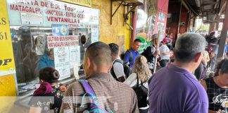Foto: Terminal de buses "full" en Nicaragua por la Navidad / TN8