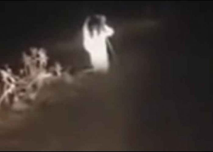 Guardia de seguridad graba un hecho paranormal y afirma se trata de 