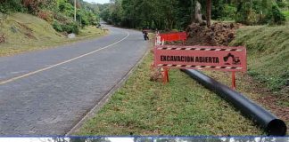 Construyendo sistema de agua potable en Altagracia, Isla de Ometepe