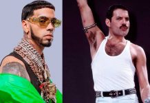 Se acomodan bien bonito a Anuel AA por intentar imitar a Freddie Mercury Anuel AA criticado por intentar imitar a Freddie Mercury