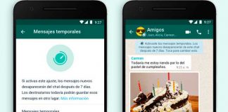 WhatsApp y su nueva función con los mensajes temporales