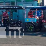 Policía Nacional ejecuta plan de circulación segura de conductores de caponeras