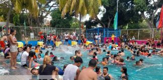 Foto: Familias reciben el año nuevo en el centro recreativo Xilonem / TN8