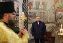 Presidente de Rusia felicita a cristianos ortodoxos por navidad