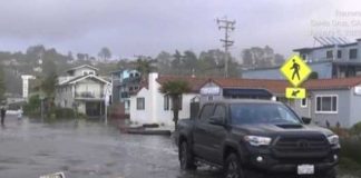 Reportan casas sin electricidad a causa de las torrenciales lluvias en Estados Unidos