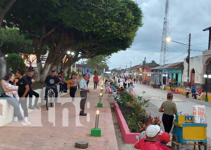 Foto: Alcaldía de Nandaime inaugura primera etapa de La Calzada / TN8