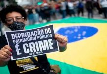 Organizaciones de Brasil realizan movilización en defensa de la democracia Organizaciones de Brasil realizan movilización en defensa de la democracia