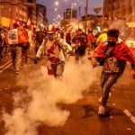Protestas en Perú continúan en su sexto día consecutivo