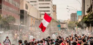 Continúan las movilizaciones en Perú contra el Gobierno de Dina Boluarte