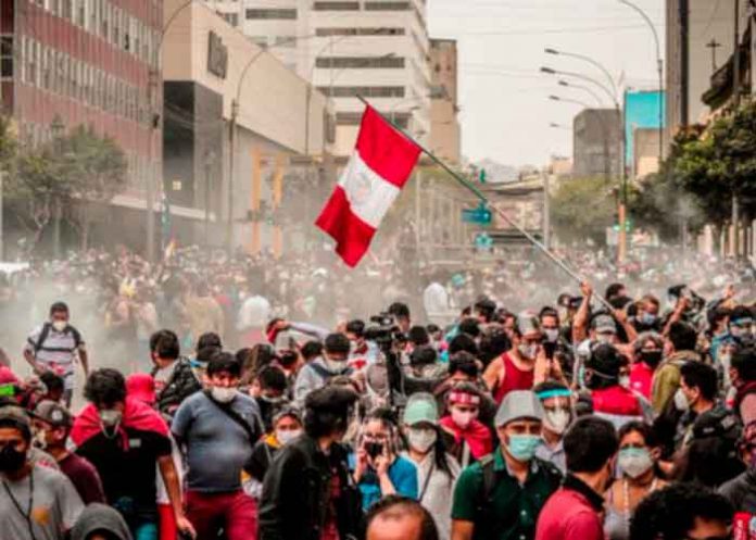 1 Continúan las movilizaciones en Perú contra el Gobierno de Dina Boluarte