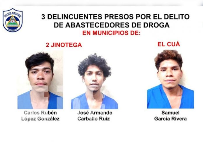 Policía Nacional capturó a delincuentes de alta peligrosidad en Jinotega