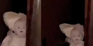Muñeca “endemoniada” causó pánico en redes al caminar sola