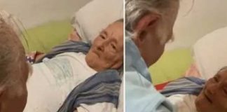 Abuelita sufre alzheimer y solo recuerda a su esposo: todos los días la besa
