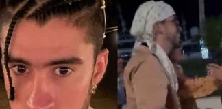 ¡No se queda callado! Bad Bunny se pronuncia luego de tirar el celular de una fan