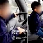 “Llévalo derechito”: Niño de 7 años es obligado a conducir un camión (VIDEO)