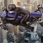 “Viene del futuro”: Presentan nueva motocicleta voladora “Viene del futuro”: Presentan nueva motocicleta voladora