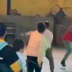 Jugaban a la “sillita” pero resultaron agrediéndose con la misma (VIDEO)