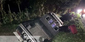 Conductor ebrio provoca accidente vial en Jalapa