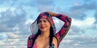 Maribel Guardia de 63 años recibe el 2023 en un "candente" traje de baño
