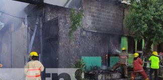 Foto: Incendio deja cuantiosos daños en propiedad ubicada en Chinandega / TN8