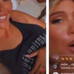 ¡OMG! Wanda Nara muestra la mitad de su pecho en directo (VIDEO) ¡OMG! Wanda Nara muestra la mitad de su pecho en directo (VIDEO)
