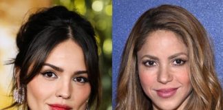 Eiza González apoya a Shakira en redes pero le caen fuertes criticas