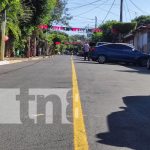 Alcaldía de Managua inaugura mejoramiento de 4 cuadras de calles en el D-II Alcaldía de Managua inaugura 4 cuadras de calles rehabilitadas en el D-II