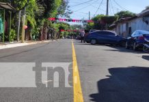 Alcaldía de Managua inaugura mejoramiento de 4 cuadras de calles en el D-II Alcaldía de Managua inaugura 4 cuadras de calles rehabilitadas en el D-II
