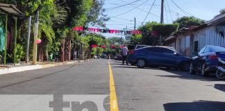 Alcaldía de Managua inaugura 4 cuadras de calles rehabilitadas en el D-II