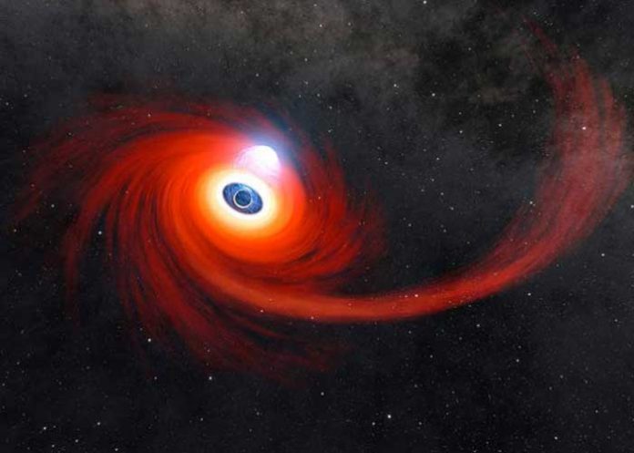 1 NASA muestra cómo un agujero negro devora una estrella