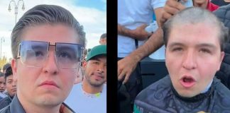 Fofo Márquez se hace viral por raparse la cabeza