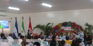 Encuentro con emprendedores y prestadores de servicio turístico en Masaya