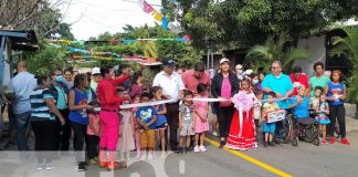 Foto: Barrio Plaza España en Managua estrena cuatro calles de pavimento / TN8