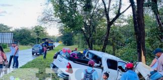 Foto: Accidente de tránsito carretera Río Blanco-Siuna / TN8