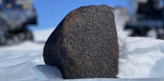 ¡Impresionante! Encuentran meteorito de casi 8 kilos en la Antártida