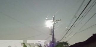 Cortocircuito amenazó con incendiar varias casas en Somoto