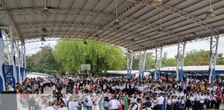 Compromisos, emociones y patriotismo: así inició el año escolar 2023 en Nicaragua
