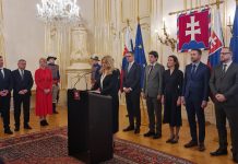 Delegación de Nicaragua participó en recepción de año nuevo de la presidencia en Bratislava